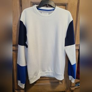 NWT! DENIM & FLOWER Fleece Sweatshirt Sz M